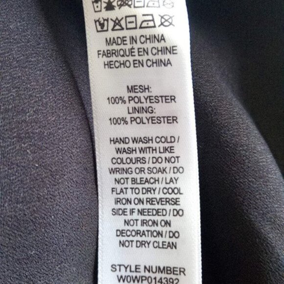 New Joe Fresh Plus Black  Sequins Lined Mini Skirt Women's US Size 1X - Picture 6 of 9